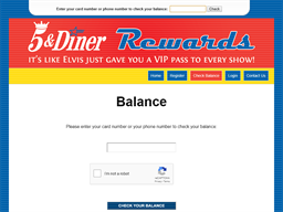 5 & Diner Reward | Gift Card Balance Check | Balance Enquiry, Links & Reviews, Contact & Social, Terms and more - gcb.today