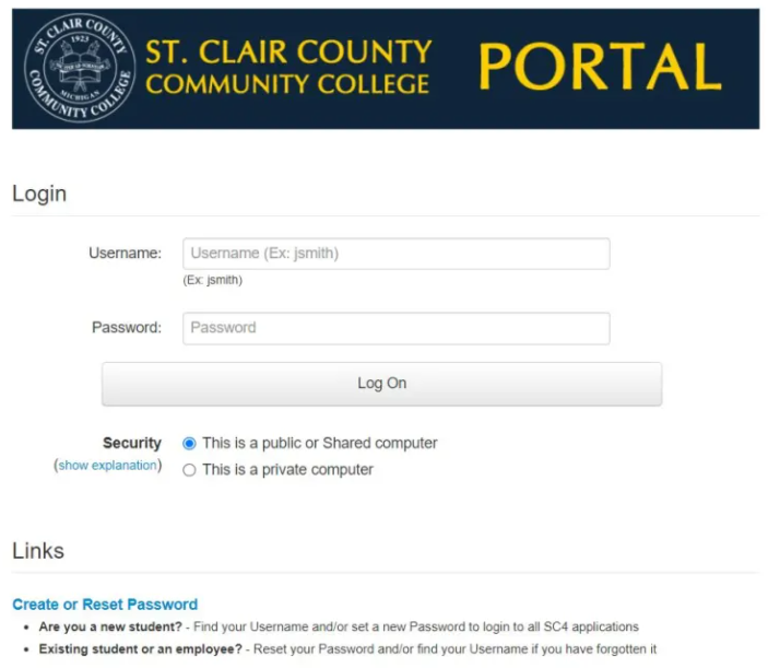 Sc4 Portal Login