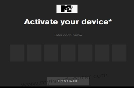 mtv.com/activate – Enter Code – Activate MTV on Smart TV