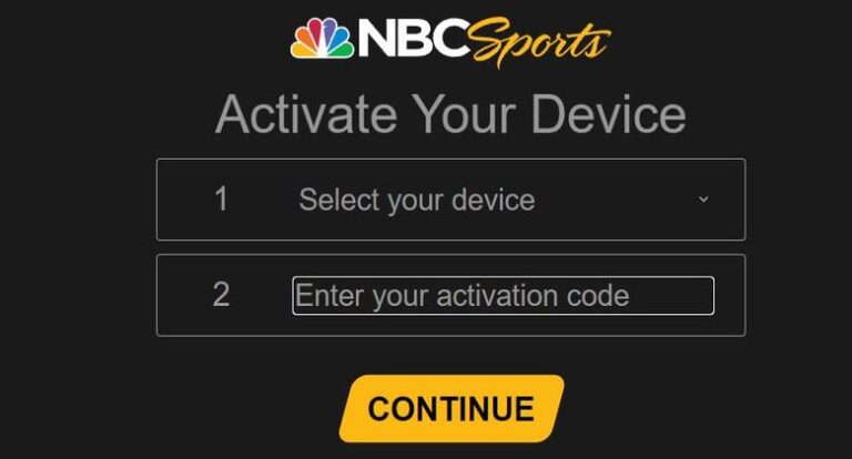 Nbcsports.com/activate – Activate NBC Sports on Smart TV