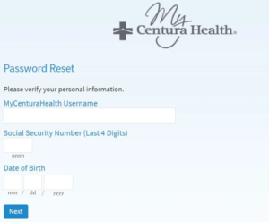 MyCenturaHealth Login