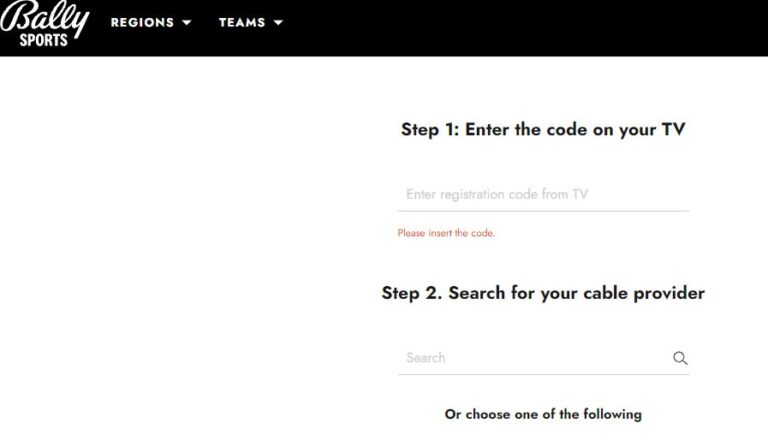 ballysports.com/activate – Activate Bally Sports On Streaming Devices