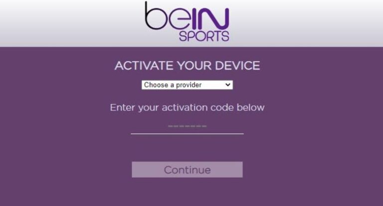 www.beinsports.com/us/activate – Activate beIN SPORTS on your device